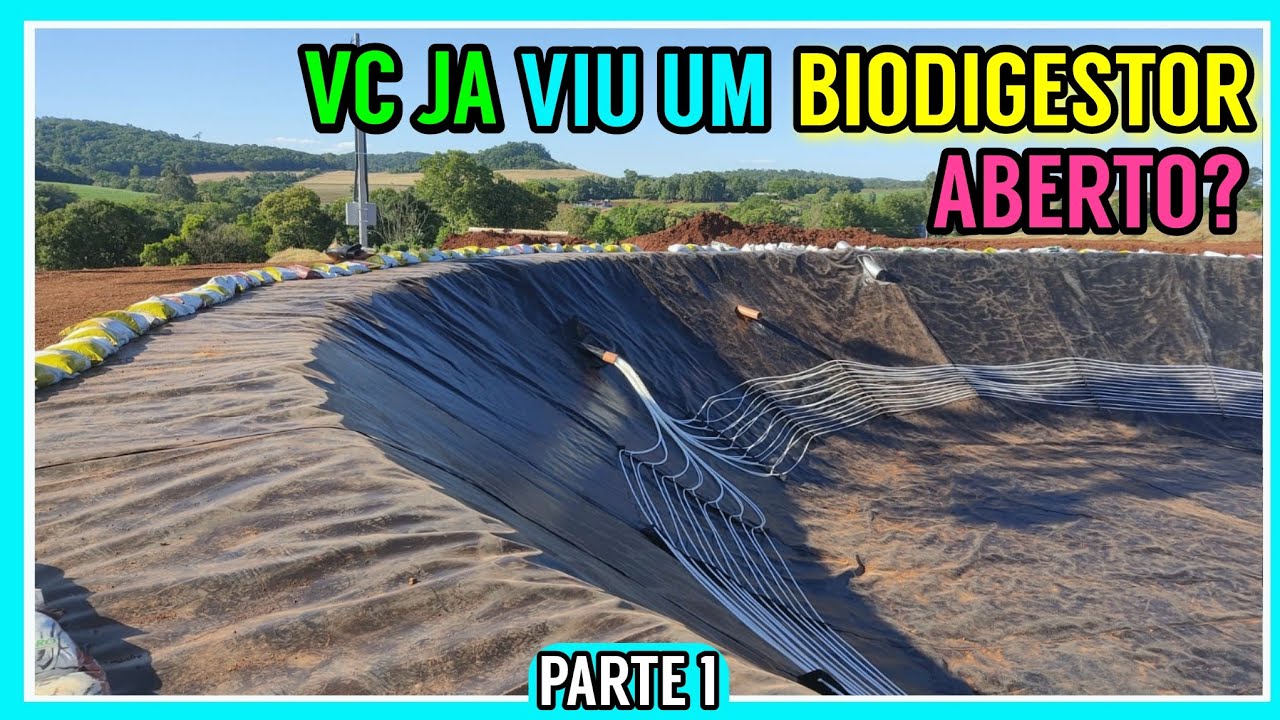 Veja como um BIODIGESTOR é construído (Parte 1)
