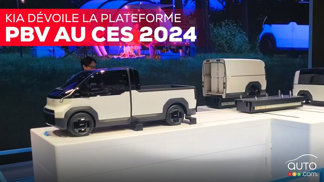 la toute nouvelle 𝗽𝗹𝗮𝘁𝗲𝗳𝗼𝗿𝗺𝗲 𝗣𝗕𝗩 𝗱𝗲 𝗞𝗶𝗮 dévoilée au 𝗖𝗘𝗦 𝟮𝟬𝟮𝟰. 🚐💡