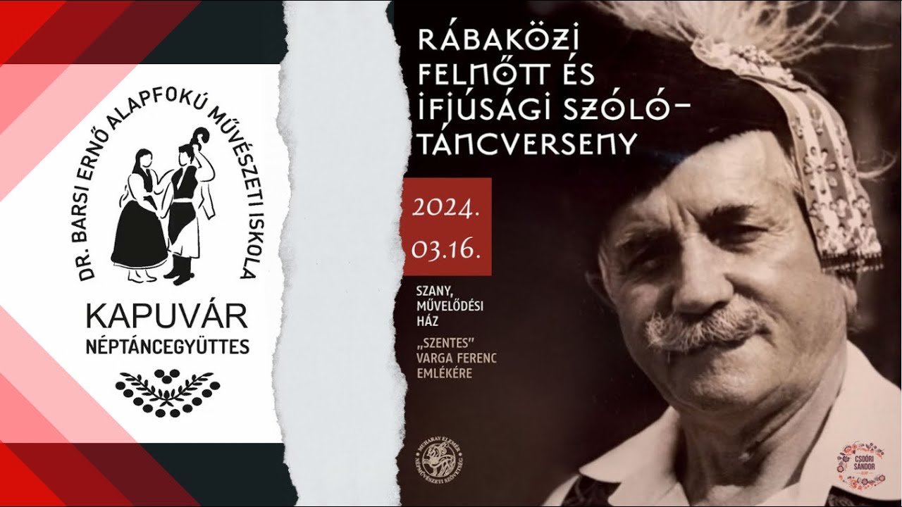 III. Szentes Varga Ferenc Szólótánc Verseny 2024.