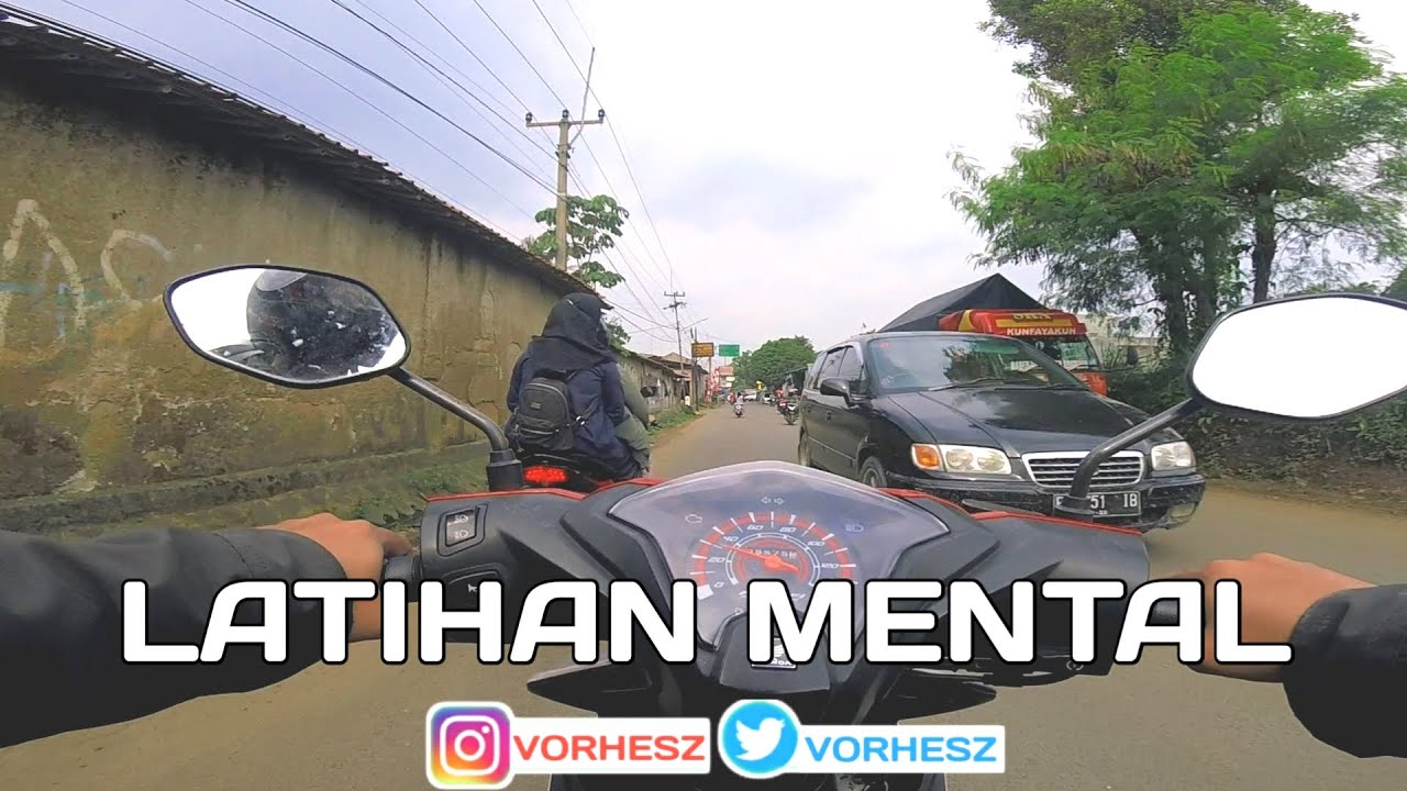 TIPS MENGENDARAI MOTOR MATIC DI JALAN RAYA - LATIHAN MENTAL