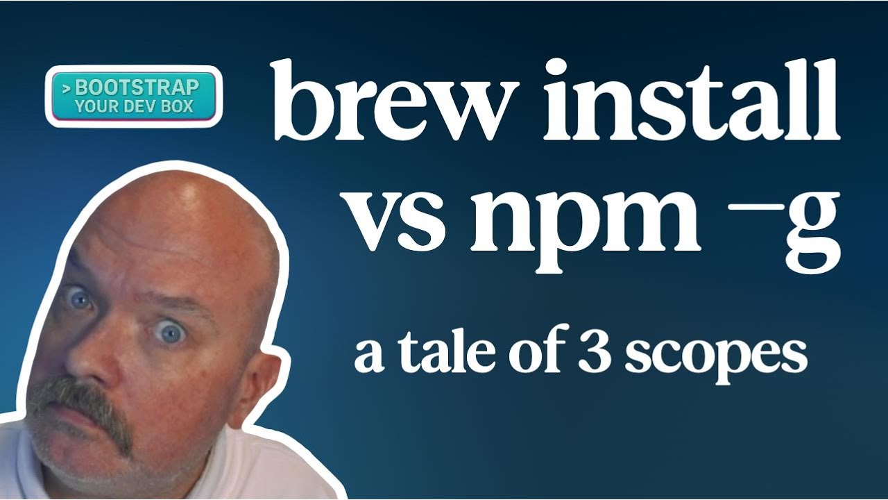 Install Node.js the RIGHT Way (Homebrew vs npm -g vs Project)