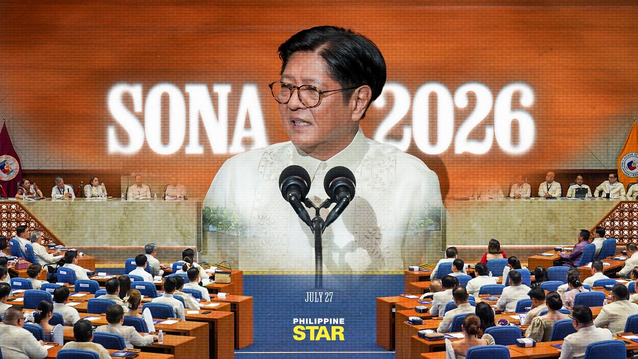 LIVESTREAM: SONA 2026 of President Bongbong Marcos (July 27, 2026)