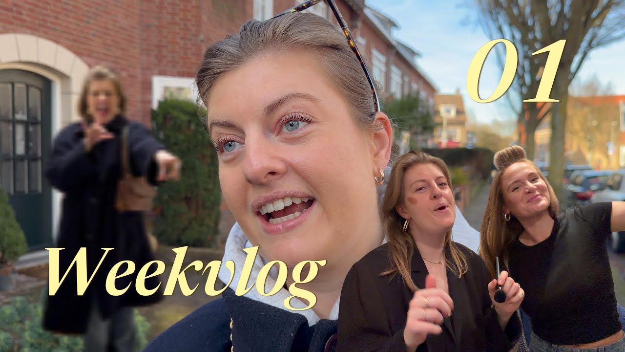 WEEKVLOG 1 - VOOR HET EERST WEER AUTORIJDEN, TUTTEN MET MIJN BESTIE EN GA IK STAND-UP COMEDY DOEN?
