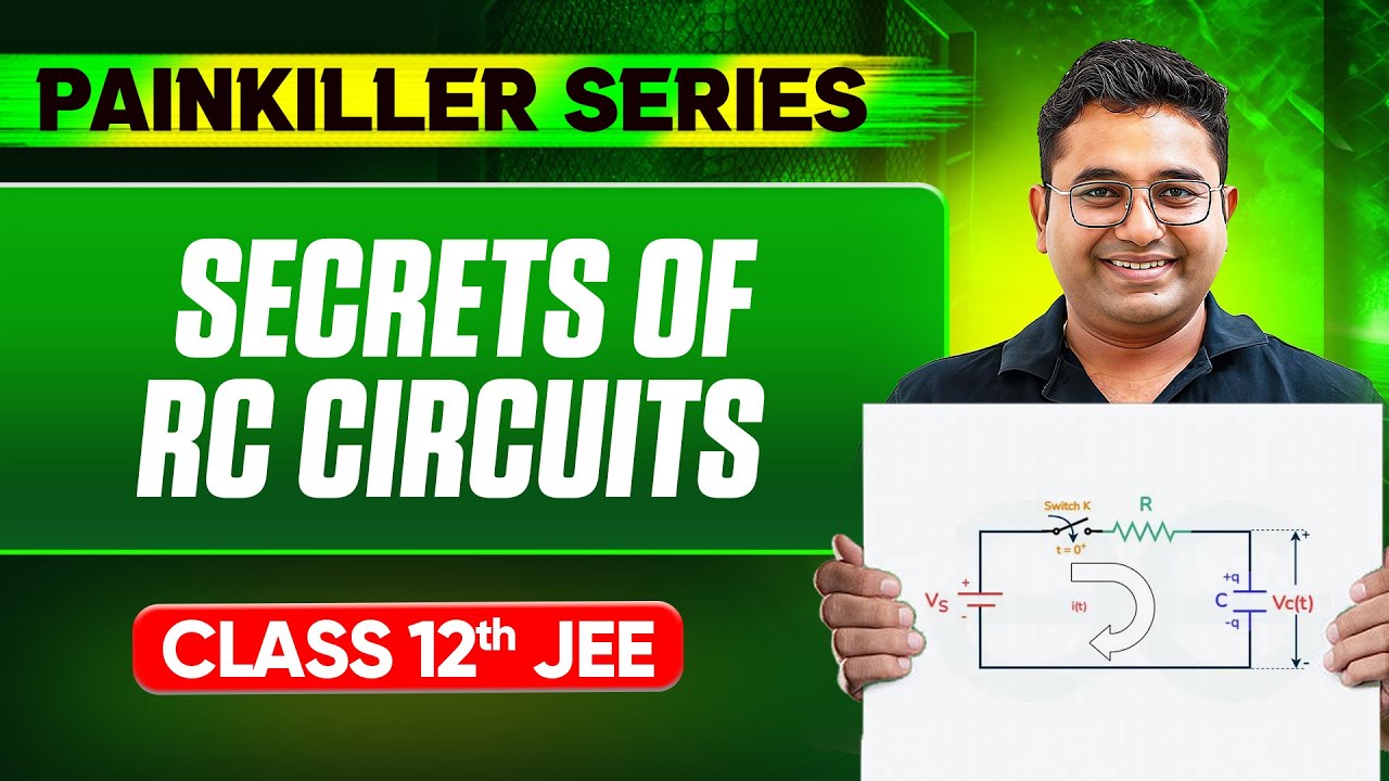 SECRETS OF RC CIRCUITS || Basic to Advanced || Class 12th JEE