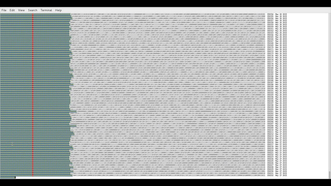 Visualizing Bitcoin Blockchain Block Hashes