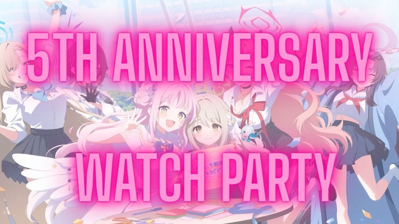 Blue Archive JP 5TH ANNIVERSARY WATCH PARTY!