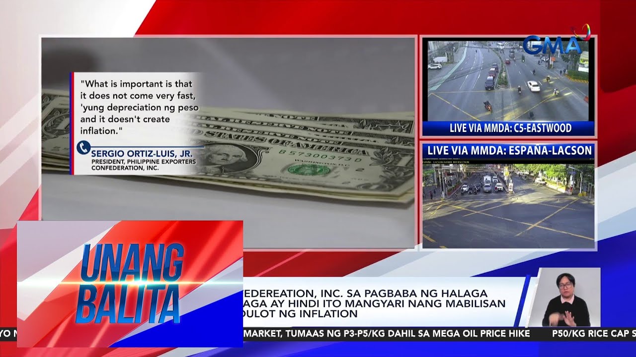 Halagang piso kontra-dolyar, sumadsad sa P60.10; pinakamababa sa kasaysayan | Unang Balita