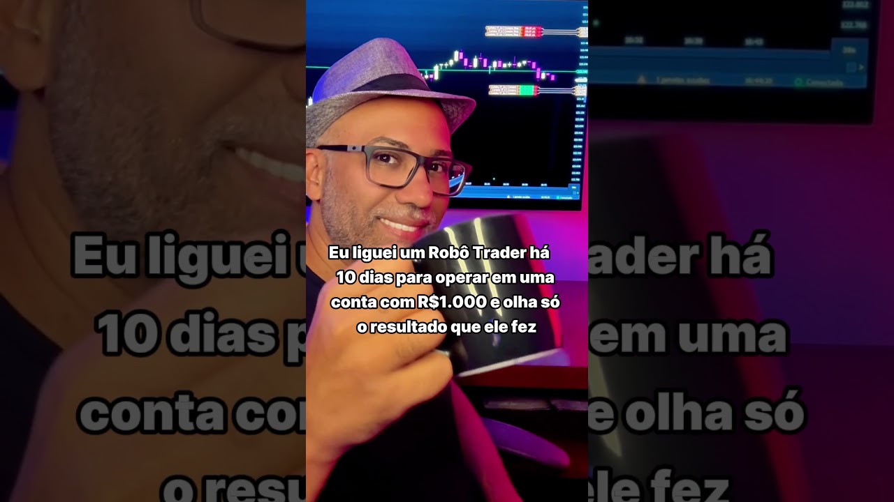 Coloquei esse ROB&Ocirc; TRADER em CONTA REAL h&aacute; 10 dias #algotrading #nelogica #profitchart #forex