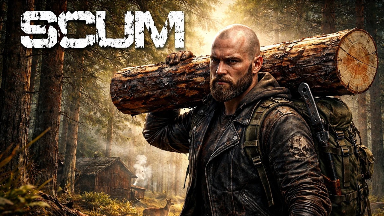 SCUM Выживание #27 Строительство и УДАЧА!!!