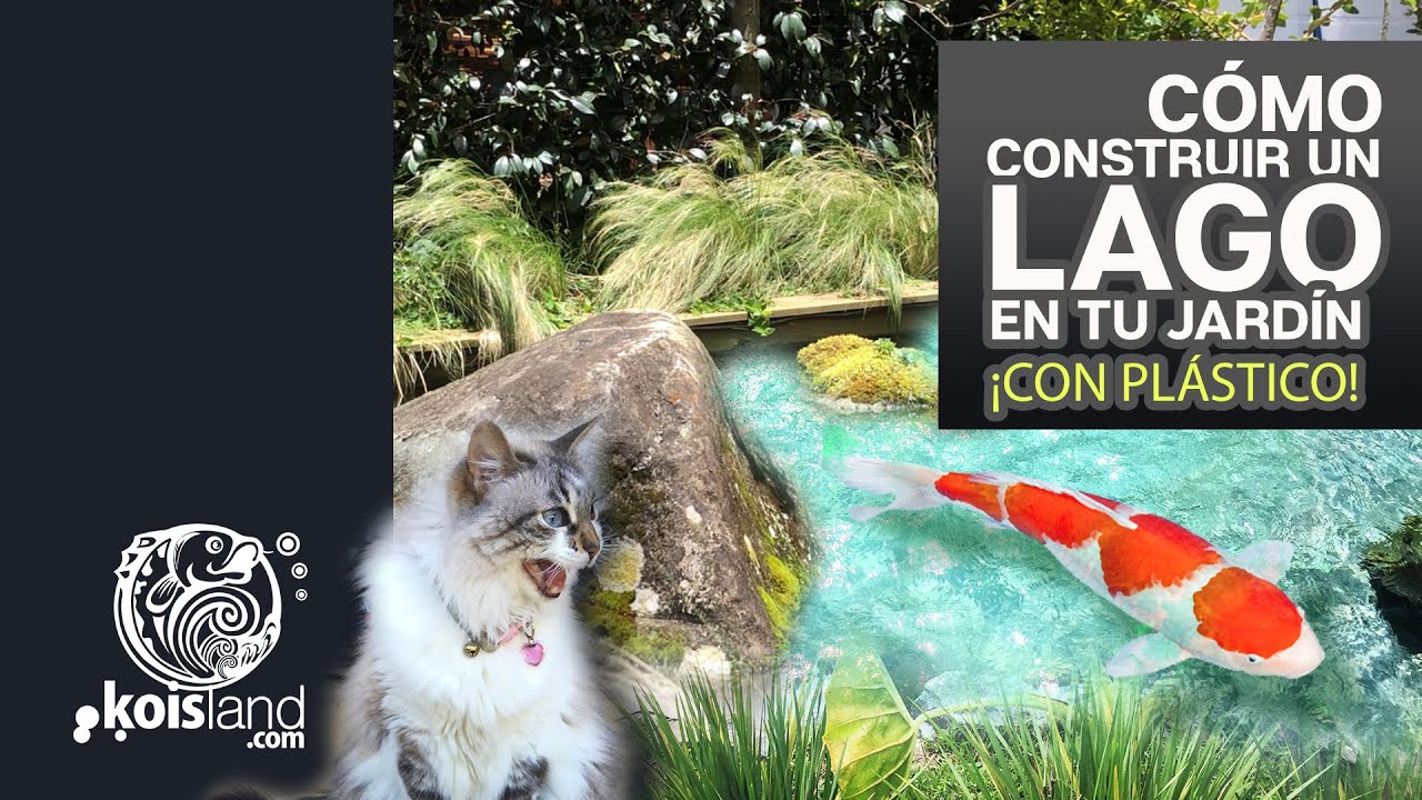 CÓMO CONSTRUIR UN LAGO CON DECK EN TU JARDÍN - PARAISO KOISLAND
