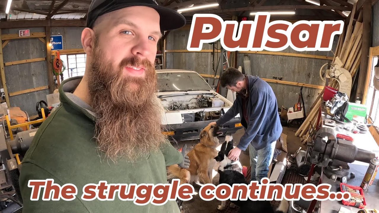 Installing the 1986 Nissan Engine! The Struggle is Real!