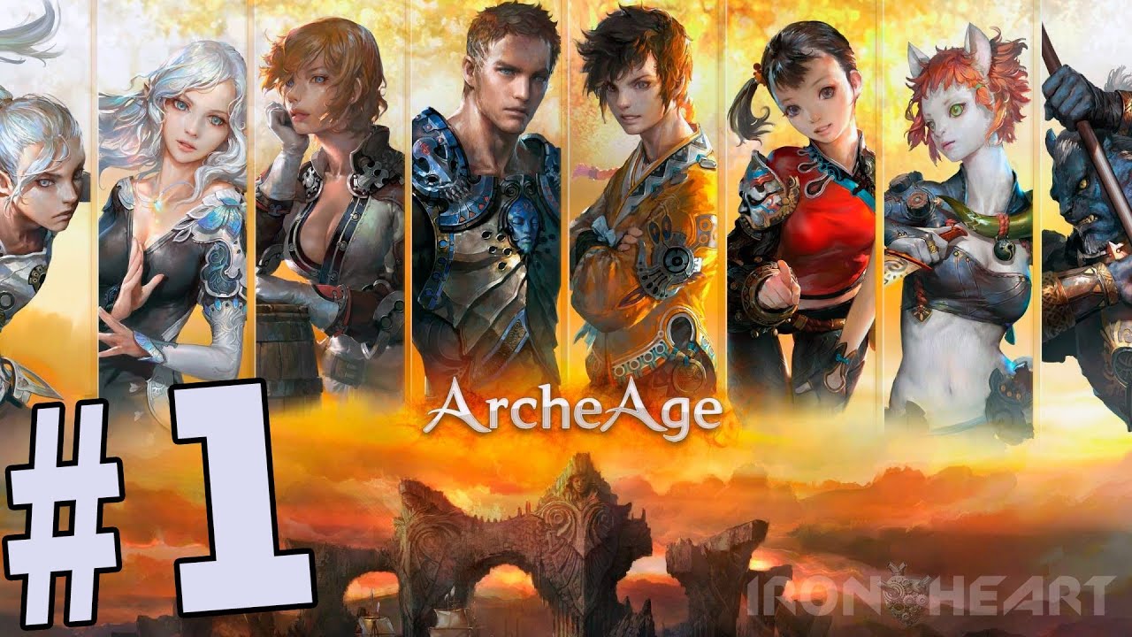 ArcheAge - первый запуск | Самая ожидаемая ММО-игра последних лет | Прохождение игры