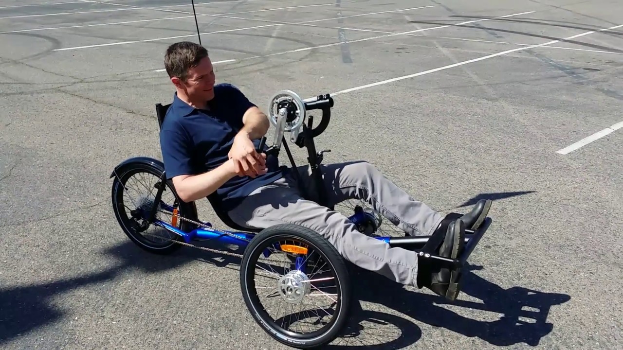 GREENSPEED MAGNUM HAND TRIKE - LAID BACK CYCLES