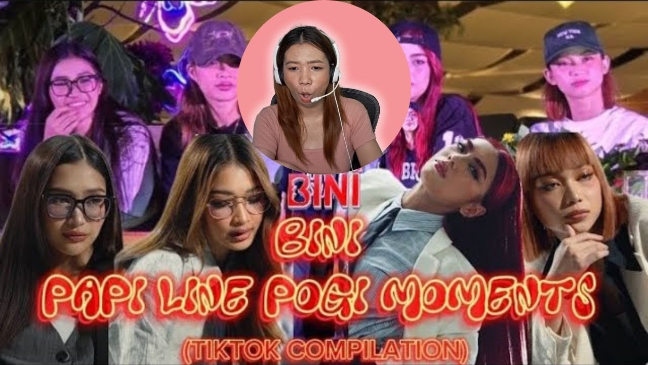 REACTION || BINI - PAPI LINE POGI MOMENTS  THE POGI LINE OF BINI