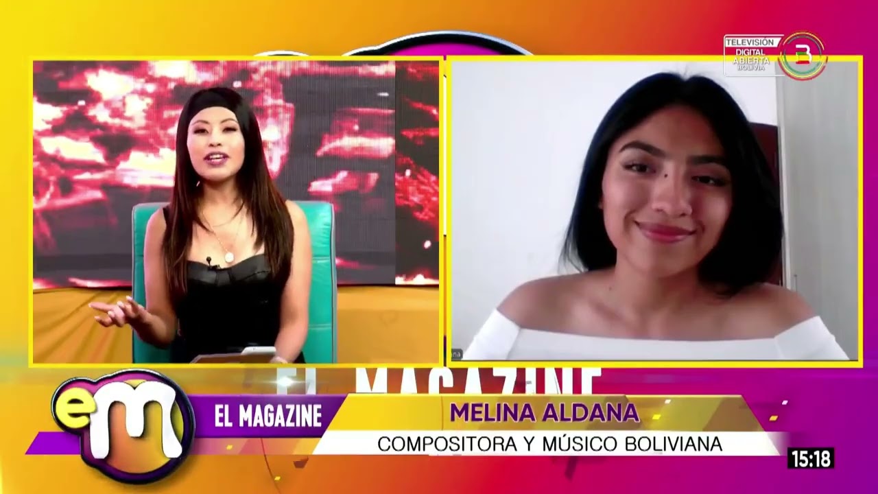 MARTES 30/12 Melina Aldana artista emergente desde Tarija "Desde que te conocí" EL MAGAZINE 2025