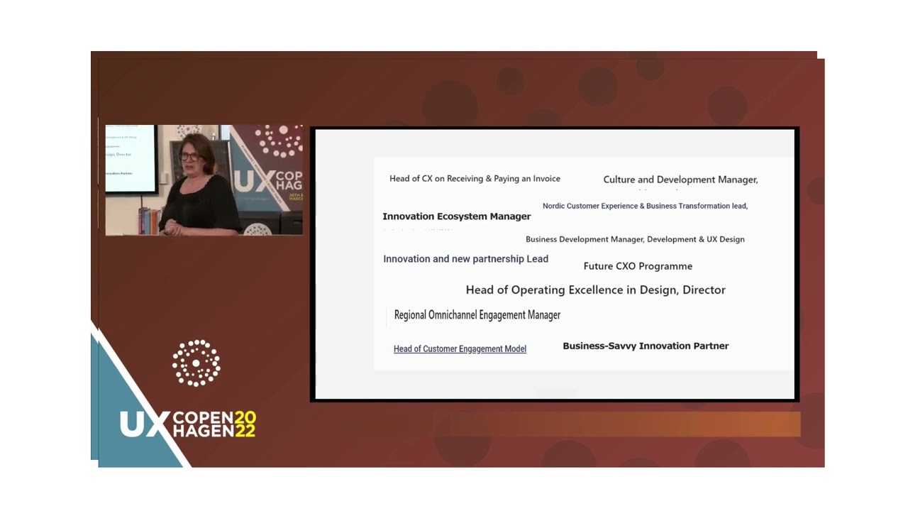 Eva Høyer Nielsen • UX Copenhagen 2022
