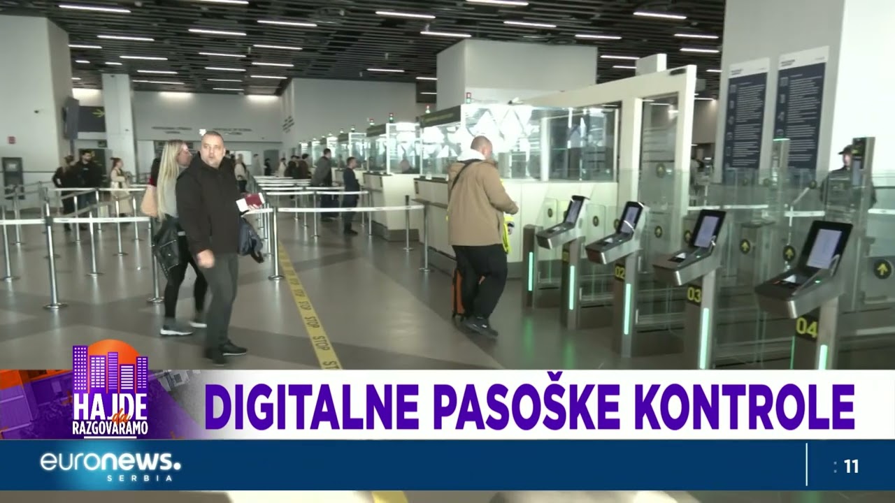 Aerodrom Nikola Tesla uveo je novu liniju digitalne pasoške kontrole