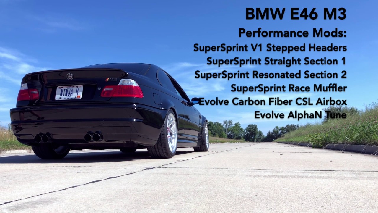 E46 M3 SuperSprint Exhaust