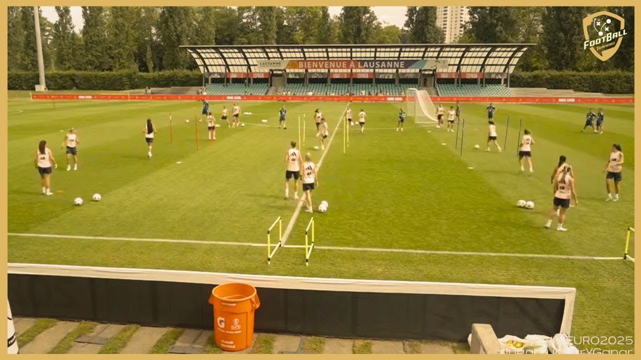 Spain - Intense Passing Drill - Two Exercises
