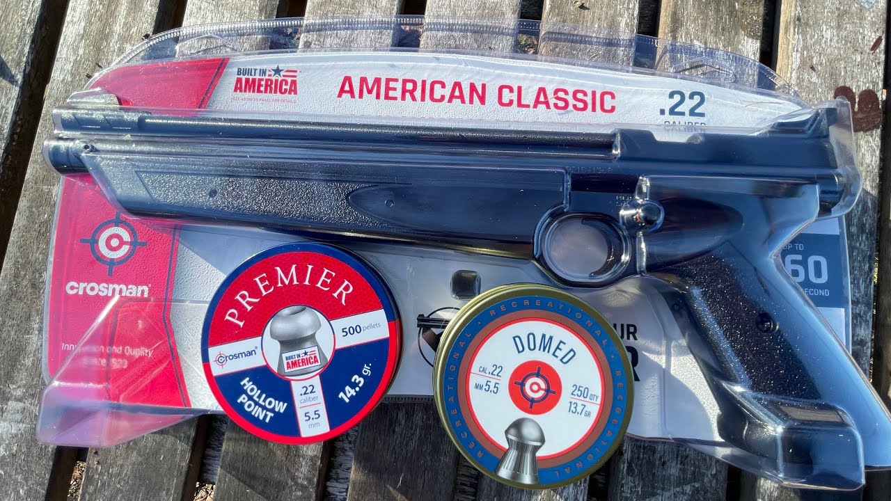 Пневматический пистолет Crosman American Classic .22 калибра