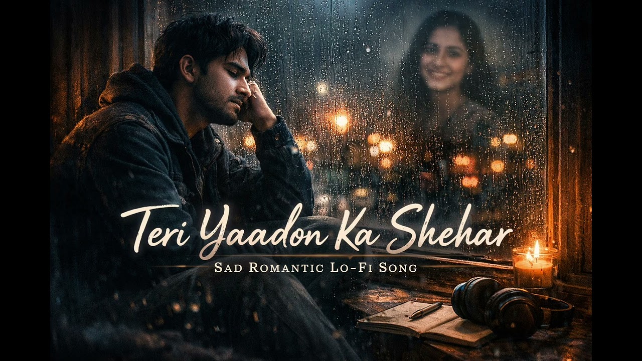 Teri Yaadon Ka Shehar 💔 | Sad Romantic Lo-Fi Song 2026 | Heart Touching Song | Rainy Night Vibes