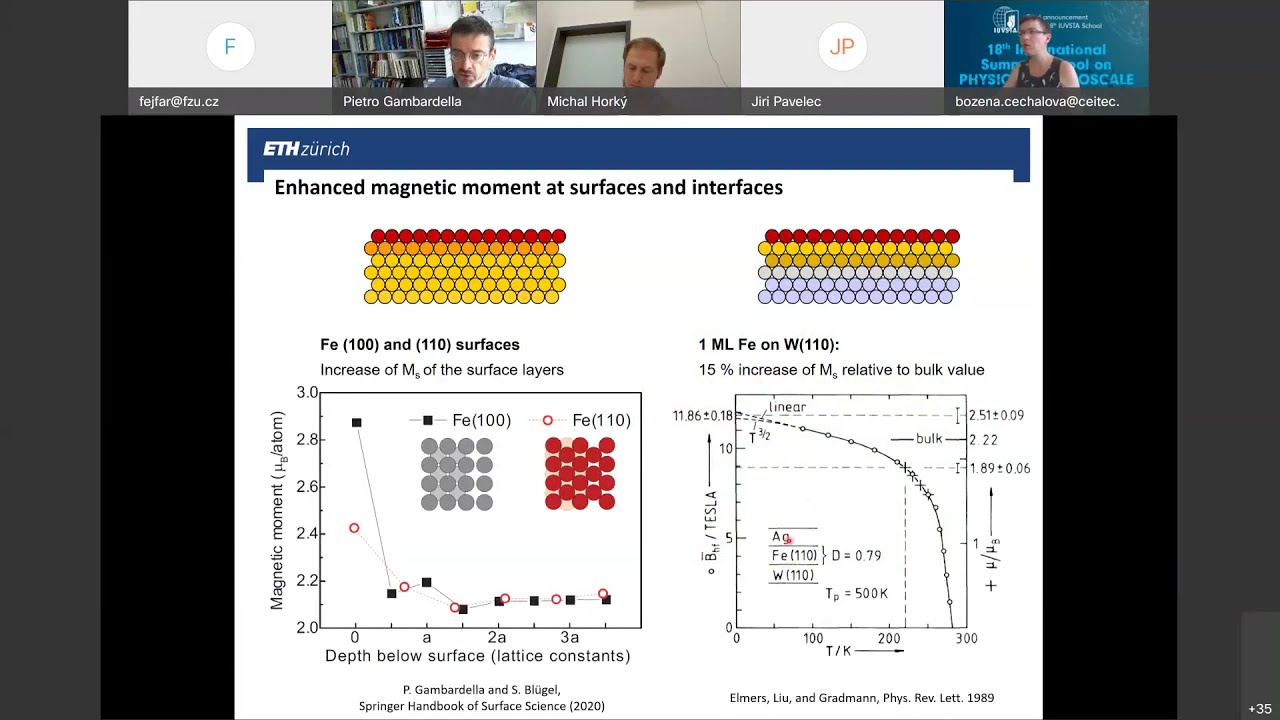 Pietro Gambardella - Magnetic Interfaces and Spintronics