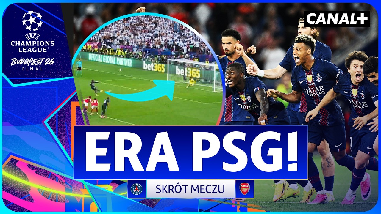 PONAD 120 MINUT BATALII O EUROPĘ! PARYSKIE PANOWANIE TRWA DALEJ! PSG - ARSENAL, SKR&Oacute;T MECZU