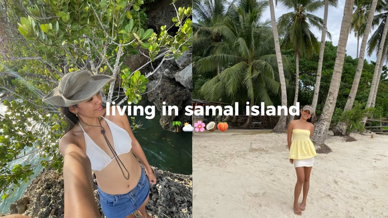 Жизнь на острове Самал 🌴⛅️ | День на пляже + Распаковка + Поход по делам