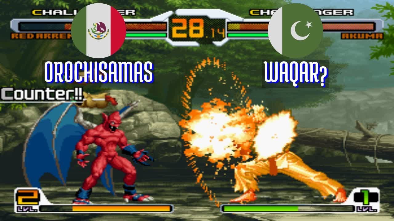 FT10 @svcsplus: OROCHISAMAS (MX) vs WAQAR? (PK) [SNK vs Capcom svc Fightcade] Apr 11
