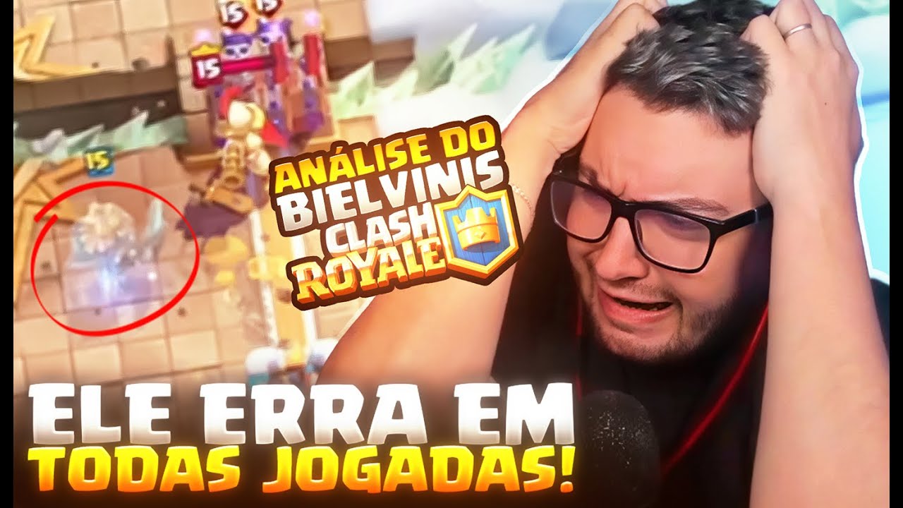 ELE É NÍVEL 80 E PERDE MAIS DO QUE GANHA NO CLASH ROYALE! 🤣
