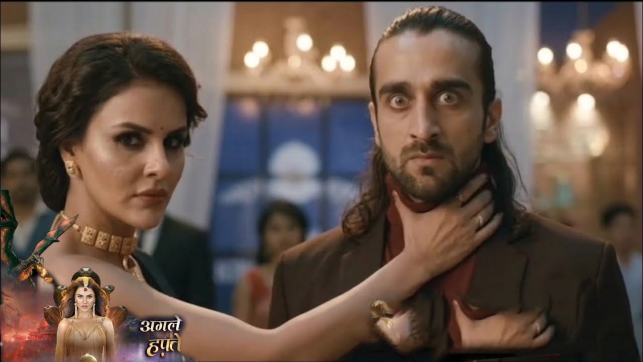 Naagin 7 : Ahaana Holds Dragon Neck Warned Him To Stay Away From Her Family And Aryamaan Suri