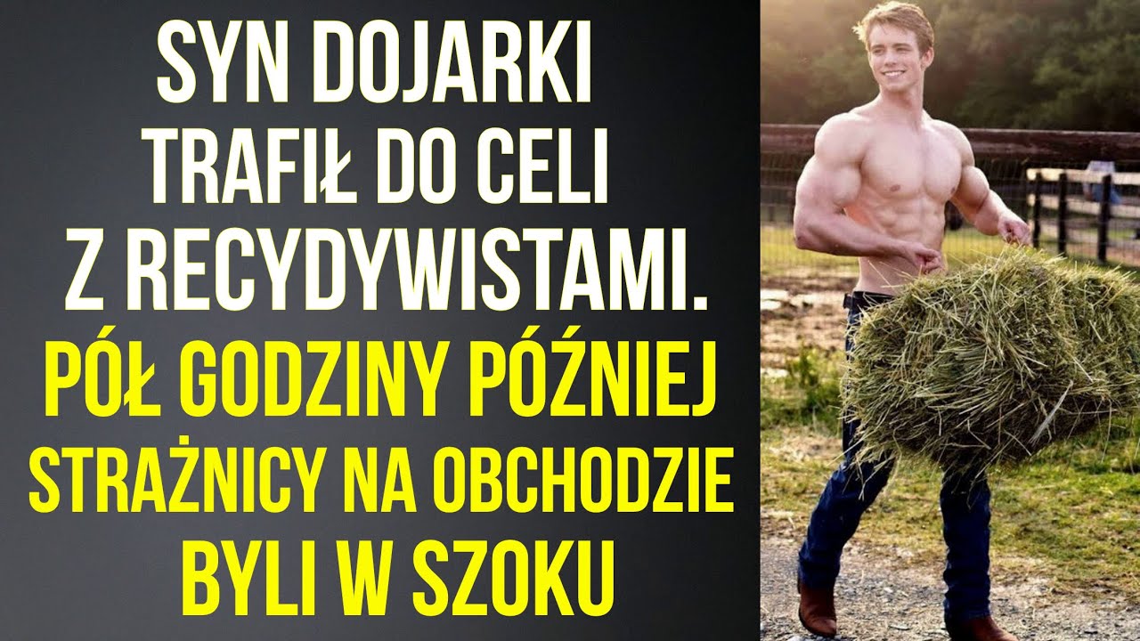 Syn dojarki trafił do celi z recydywistami. Pół godziny później strażnicy na obchodzie byli w szoku