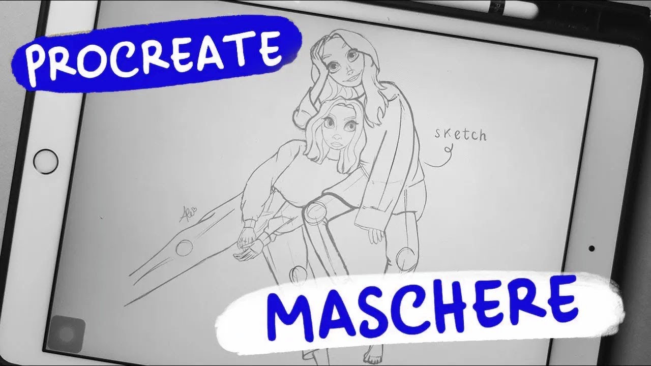 MASCHERE DI LIVELLO: come si usano su #procreate