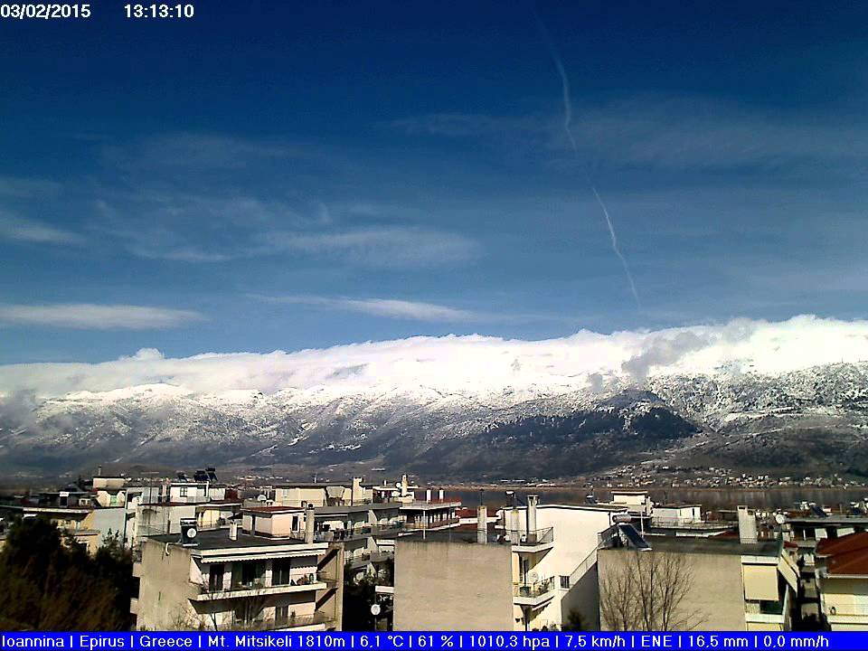 Χιόνι Ιωάννινα 3/02/2015
