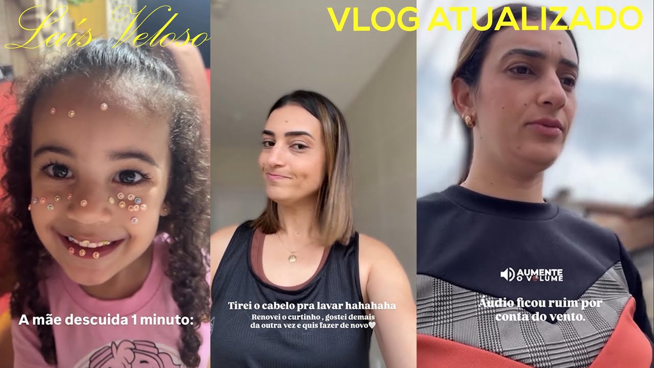 @Laís Veloso em vlog inédito com tudo que está acontecendo nos bastidores do Youtube!  Assista aqui!