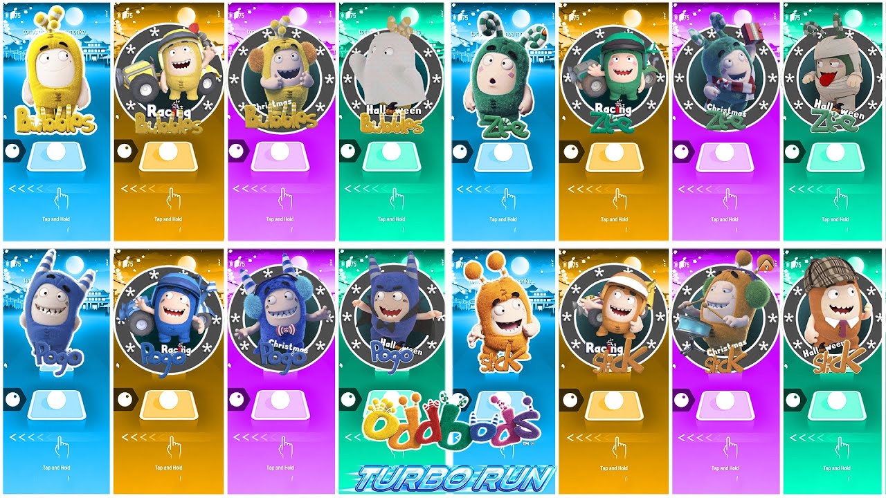 Oddbods All Video Megamix  🆚 Oddbods Bubbles 🆚 Oddbods Zee 🆚 Oddbods Pogo 🎶 Who Will Win?