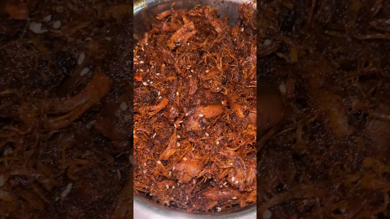 Arunachal Pradesh most popular chicken pickle (yumter/daqter) easiest recipes #youtubeshorts