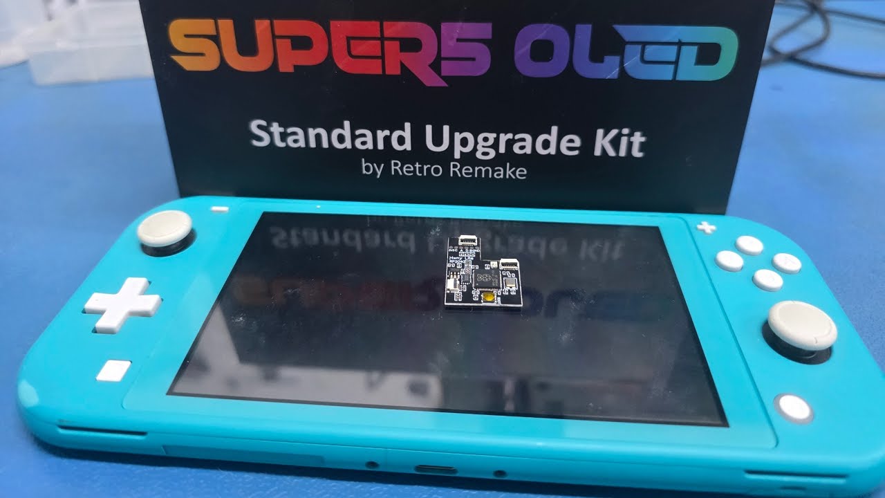 Switch Lite - SUPER5 OLED Screen Mod Installation