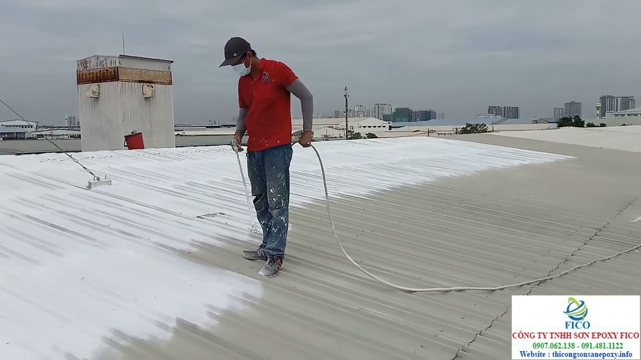 Cách Chống Nóng Hiệu Quả Cho Mái Tôn Bằng Sơn Cách Nhiệt Chống Nóng Cho Mái Tôn