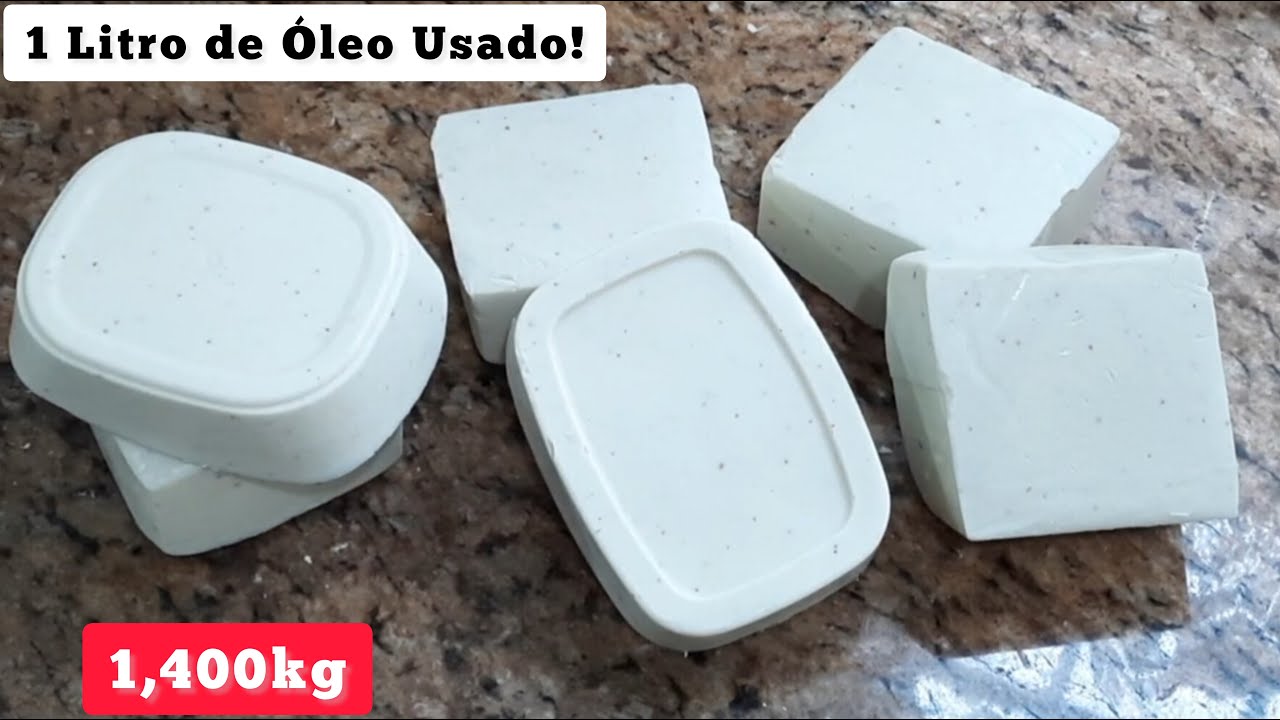 Coloquei Sabão em Pó no Sabão Caseiro de Vinagre e  Ficou Duríssimo e Perfeito com Ótimo Rendimento