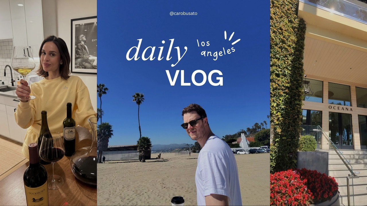 los angeles vlog | um dia de trabalho, escolhas na sephora e bate papo