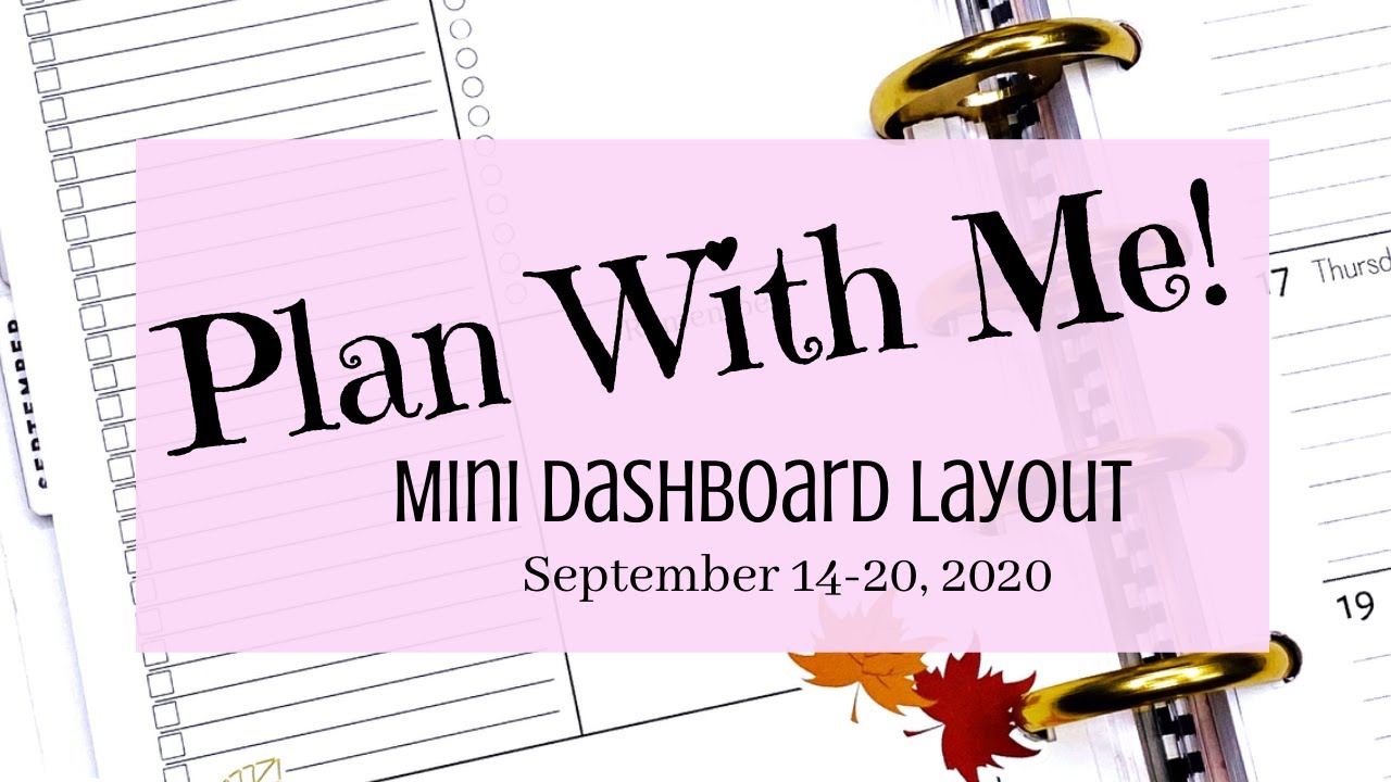 Cute Fall Stickers | Happy Planner Plan With Me! | Mini Dashboard Layout | Neutral Planner