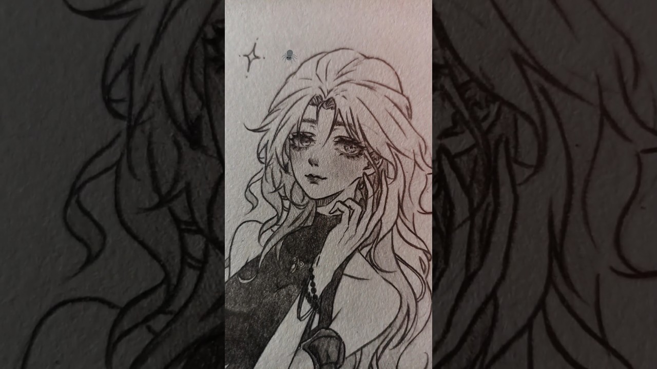 kh&ocirc;ng được mặc quần 🥲 #art #drawing #danve