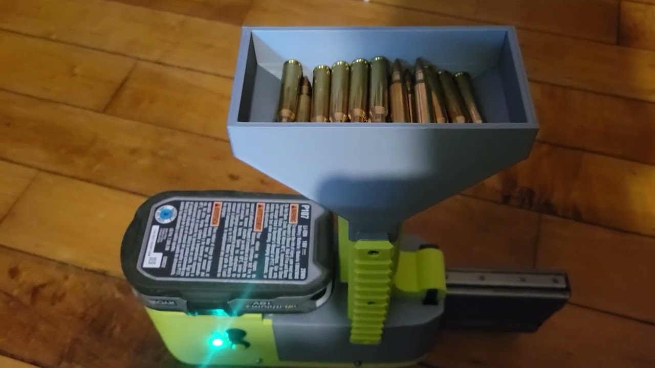 3D Printed Magazine Auto Loader for 223 556