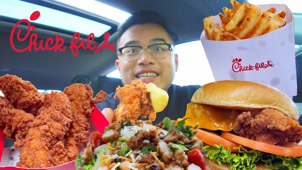 This Is My First Time Eating CHICK- FIL-A - My Honest Opinion