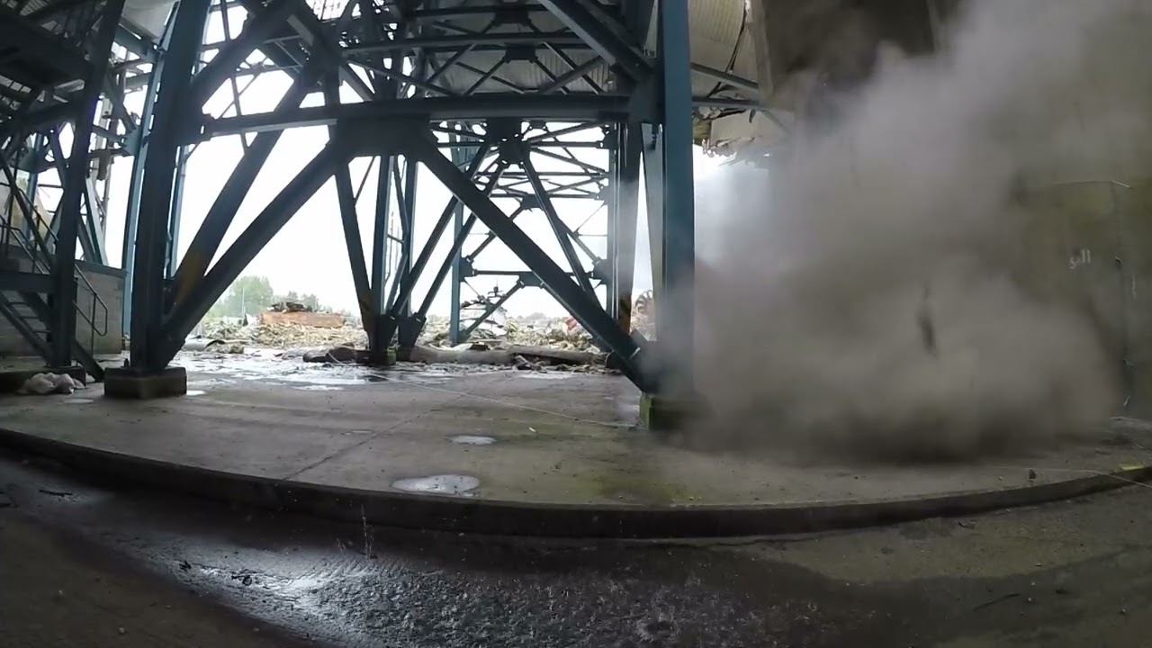 Chimney test blast