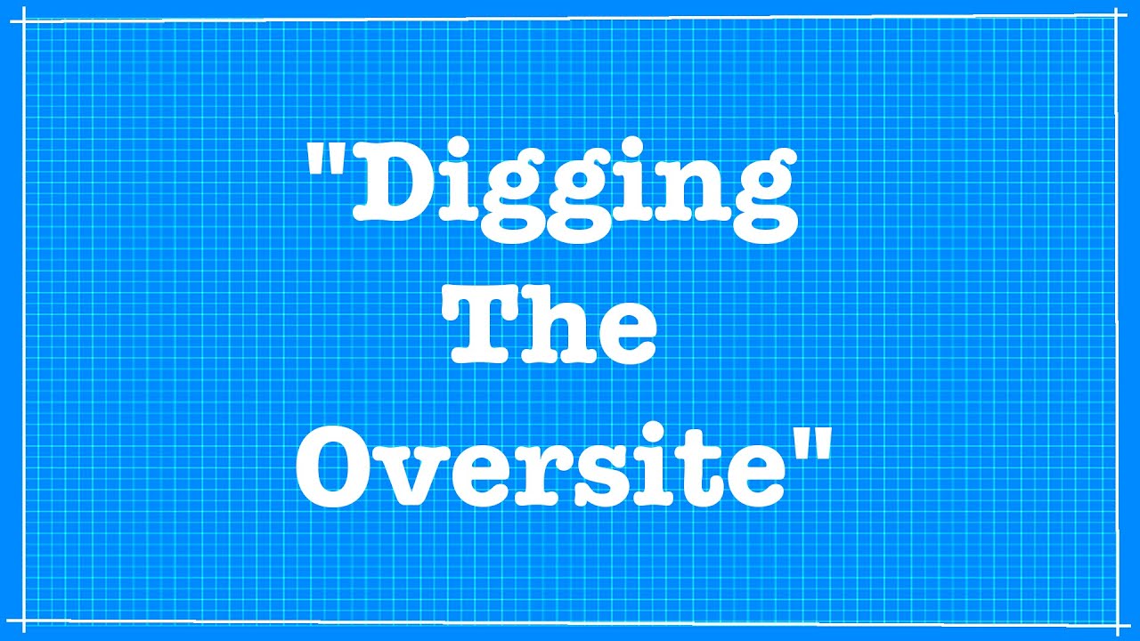 Digging off the Oversite (Without a Dumper)