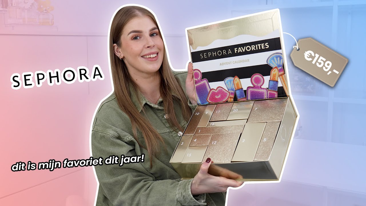 Sephora Favorites adventskalender unboxing💙🎄