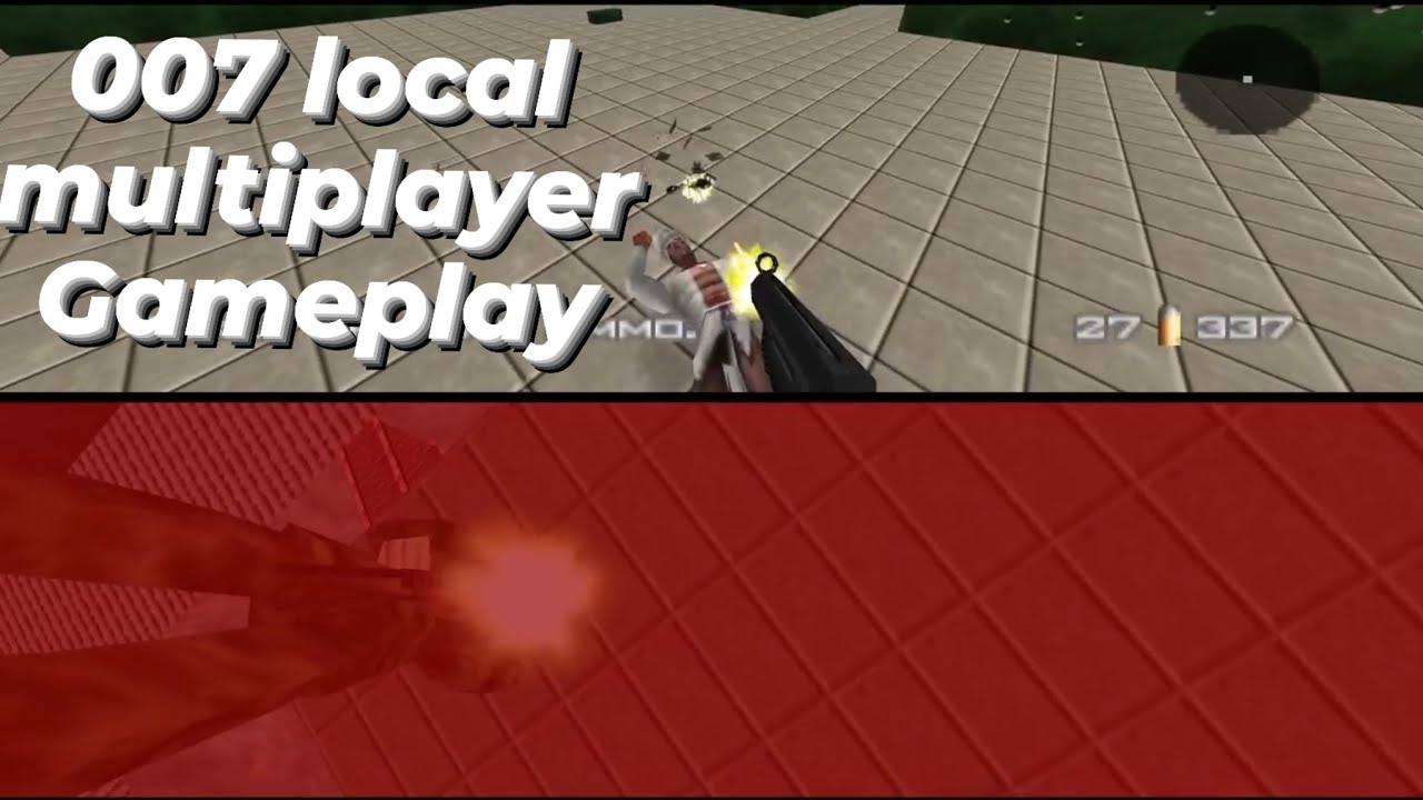 007 Goldeneye Split screen local multiplayer (xbox)