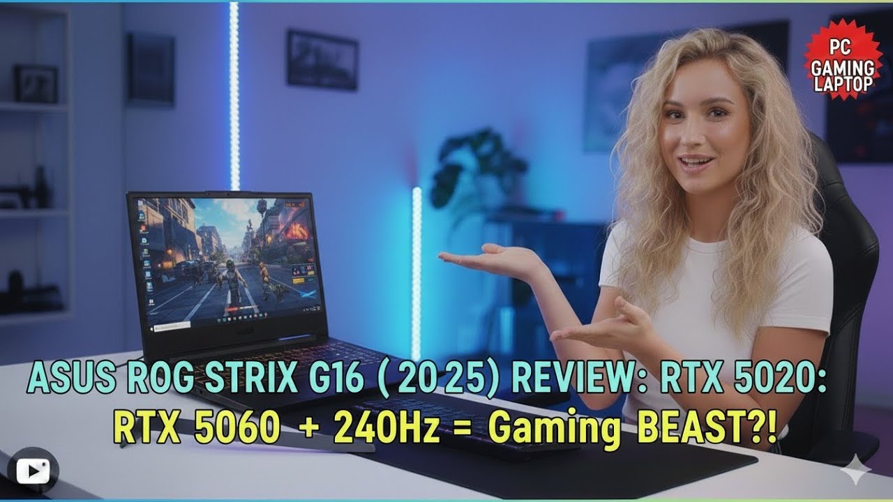 ASUS ROG Strix G16 2025: RTX 5060 + 240Hz = Gaming BEAST?!